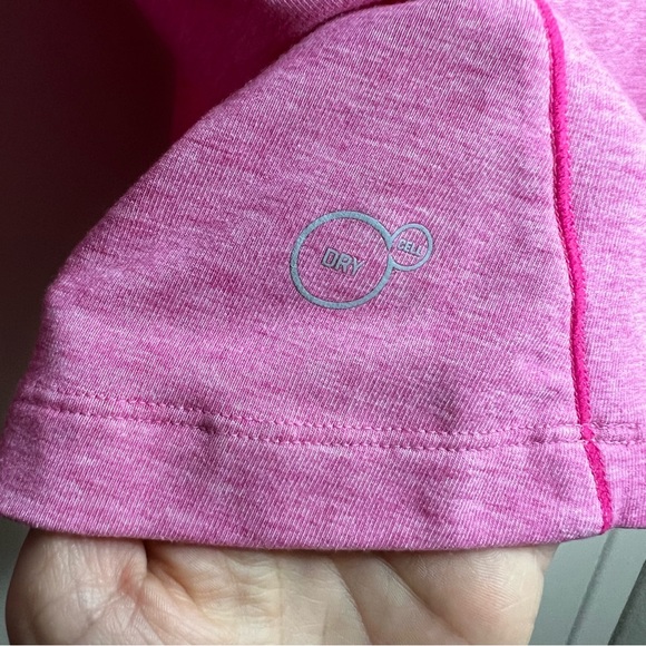 Puma Women's Pink Athletic Track Pullover Top with Thumb holes, Size Medium - Picture 14 of 16